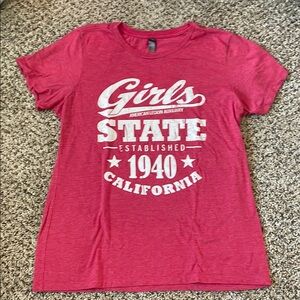 Girls State California Red T-Shirt